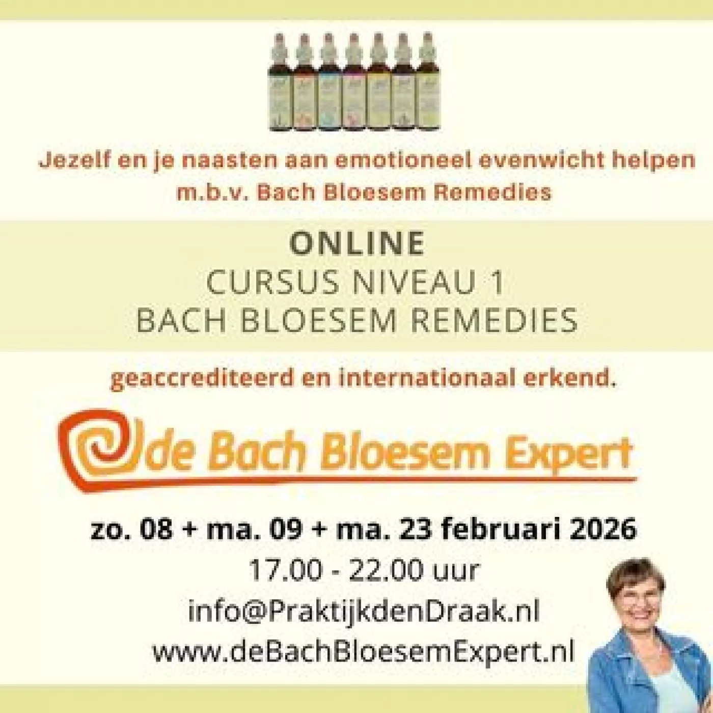 Online cursus Bach Bloesem Remedies niveau 1