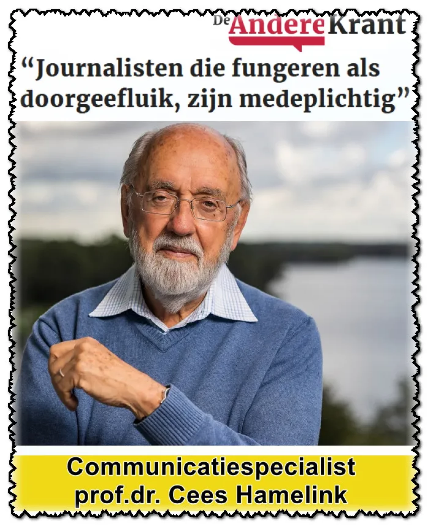 Journalistieke mening en realiteit